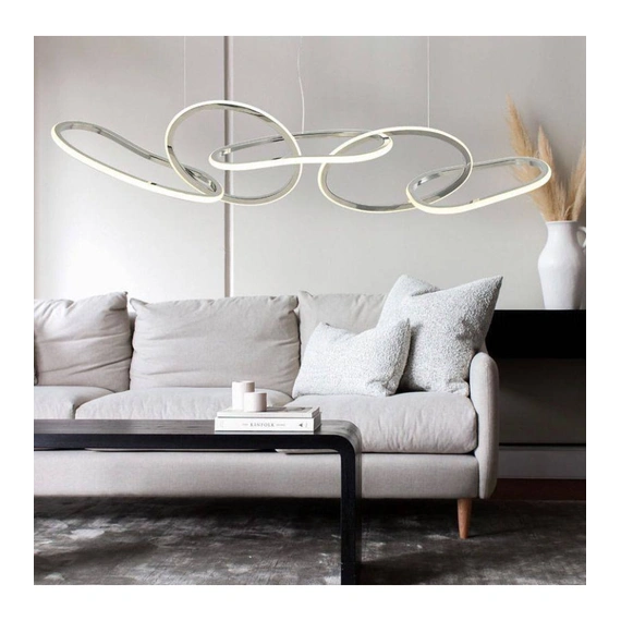 Подвесная люстра Sevilla Light Rings 1500 silver
