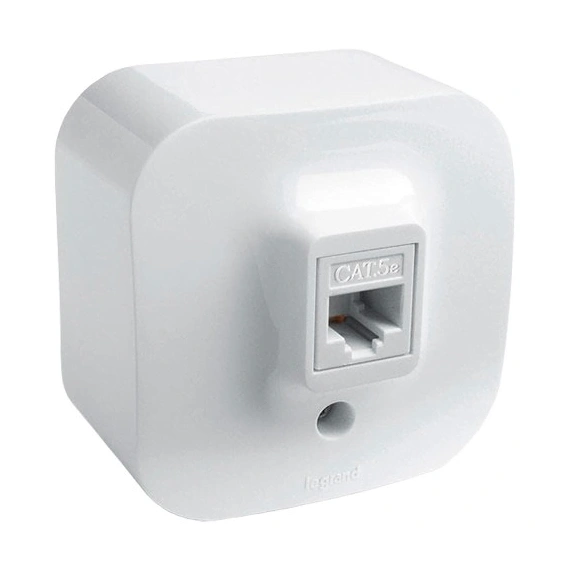 Компьютерная розетка PC-1 Forix™ 782424, цвет белый