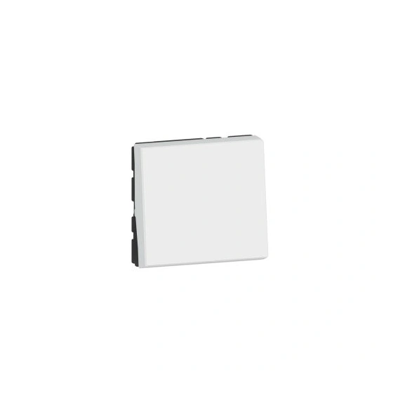 Вимикач 2 модулі 10А 250В MOSAIC NEW 077010L колір білий