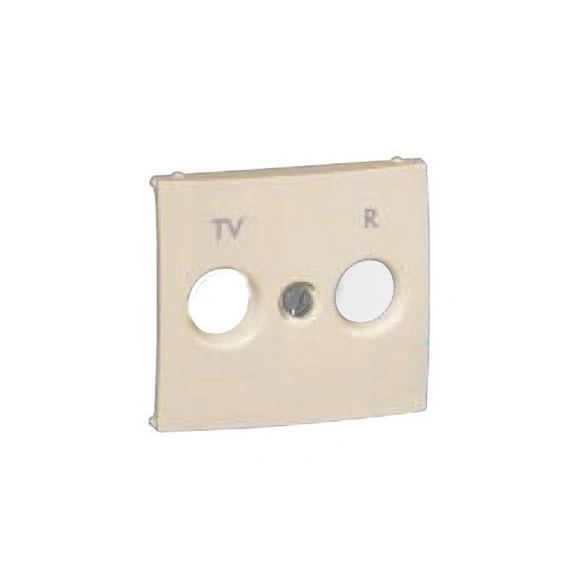 Лицьова панель для розетки TV-R Legrand Valena 774342, колір слонова кістка