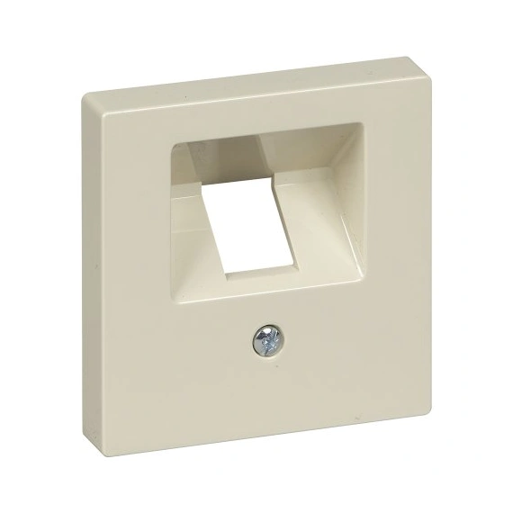 Панель розетки TF/PC 1-й Merten SM MTN296244 бежевый глянец