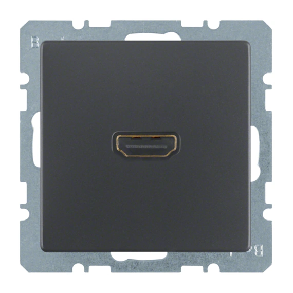HDMI-розетка, антрацит, Q.1/Q.3/Q7 3315426086