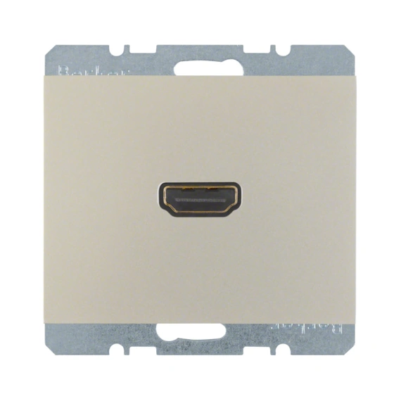 HDMI-розетка, нержавеющая сталь, «K.5» 3315427004