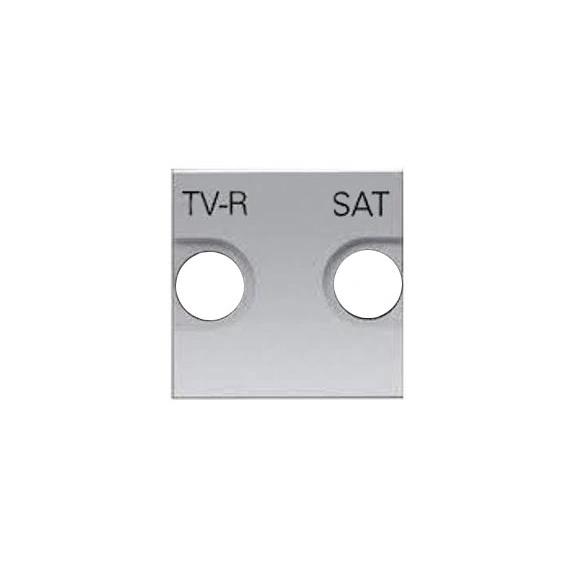 Панель розетки TV-R/SAT Zenit срібний