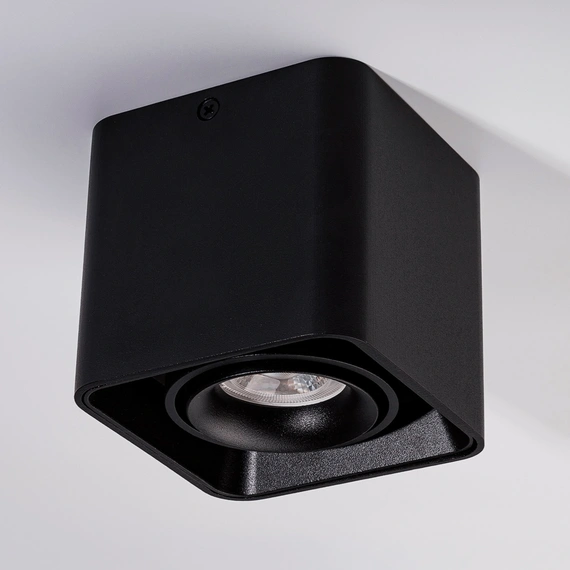 Накладний точковий світильник MJ-Light CUBE 1 BK 12004