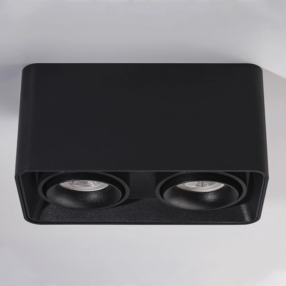 Накладний точковий світильник MJ-Light CUBE 2 BK 12006