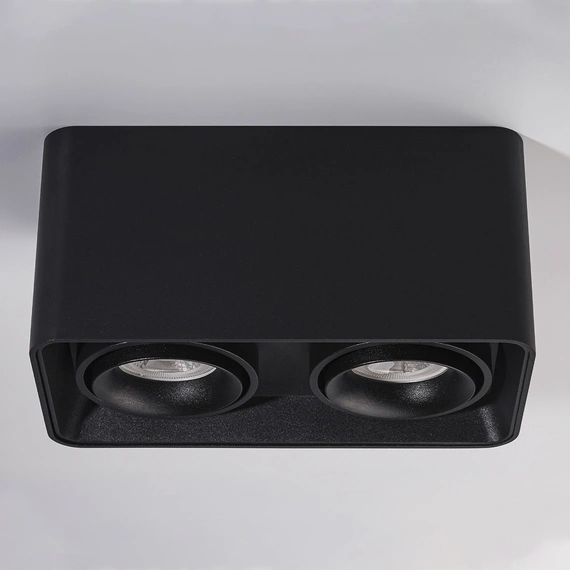 Накладной точечный светильник MJ-Light CUBE 2 BK 12006