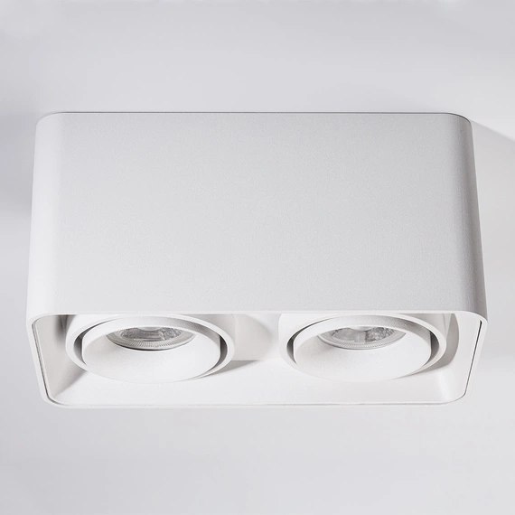 Накладной точечный светильник MJ-Light CUBE 2 WH 12007