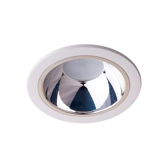 Врізний точковий світильник MJ-Light 6002R WH + 3001R CH