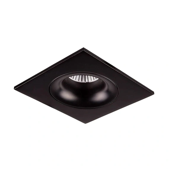 Врізний точковий світильник MJ-Light SL7469-3-12W BK 3000K