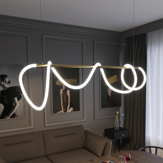 Підвісний світильник MJ-Light ROPE L120 4000K GD 10005