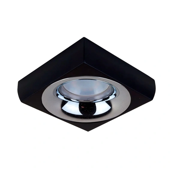 Врізний точковий світильник MJ-Light PRD 3557S-1 BK + PRD 3557-2 CH