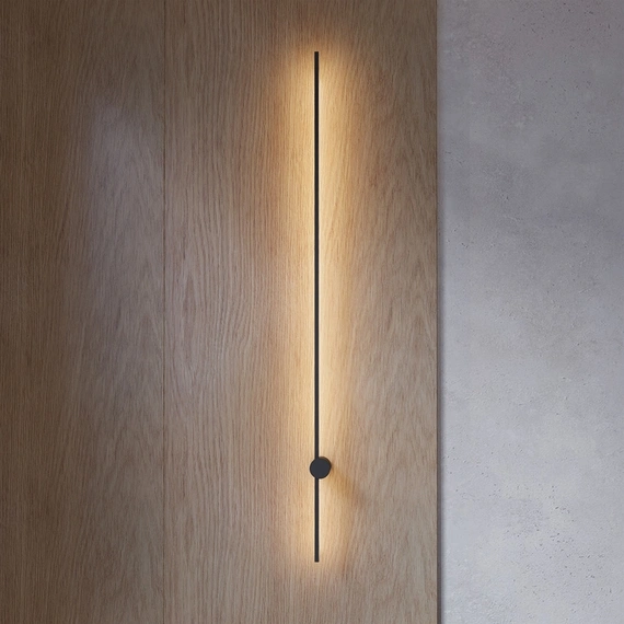 Настінний світильник MJ-Light LINE 12W 3000K BK 13003