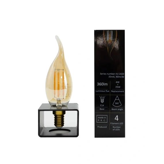 Лампа Nowodvorski 9793 Bulb vintage led E14 1x4W 2200K 440Lm Transparent