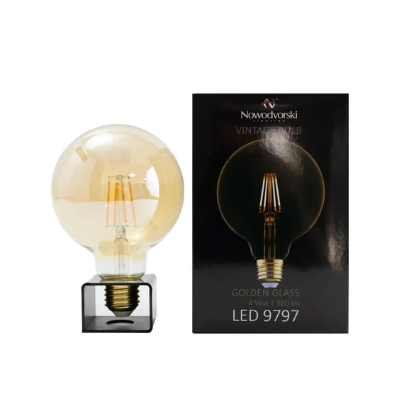 Лампа Nowodvorski 9797 Bulb vintage led E27 1x4W 2200K 360Lm Transparent