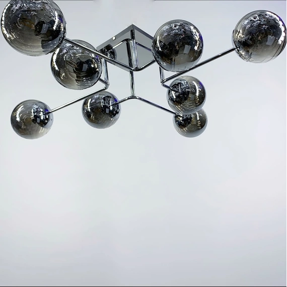 Люстра MARACAS 88047288 Кількість ламп: 6 Колір корпусу: Хром