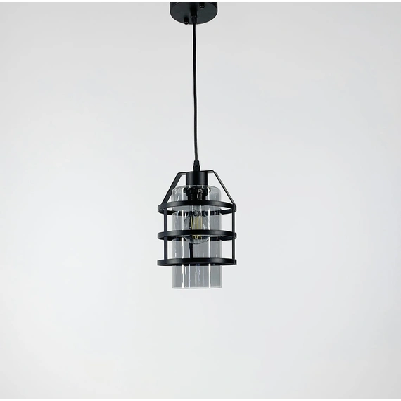 Підвісний світильник LOFT 69174592 Колір плафона: Графітовий Колір корпусу: Чорний
