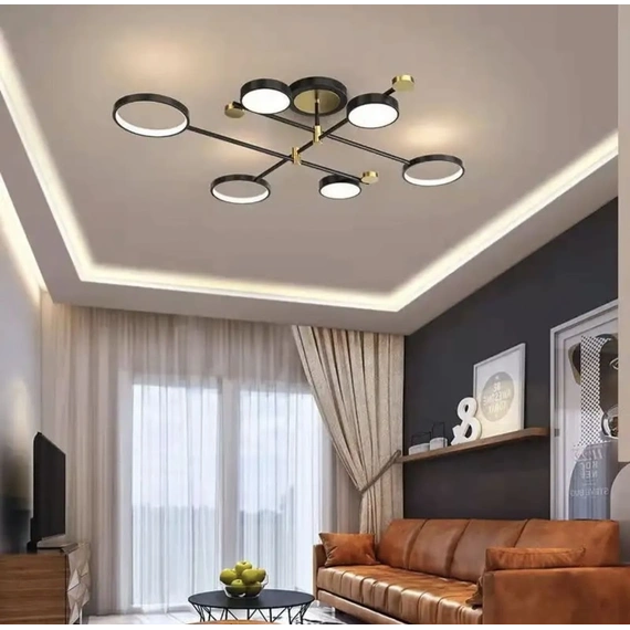 Люстра COVE 96191616 Колір корпусу: Чорний