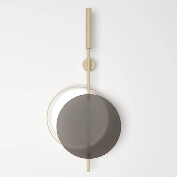 Бра Mid glass B-Latte-RAL 1019