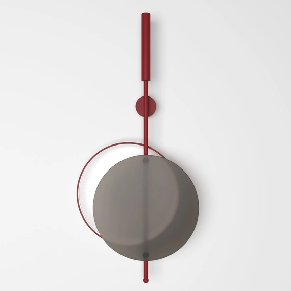 Бра Mid glass B-Cherry-RAL 3005