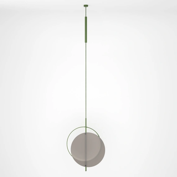 Подвесной светильник Mid glass L-Forest-RAL 6003