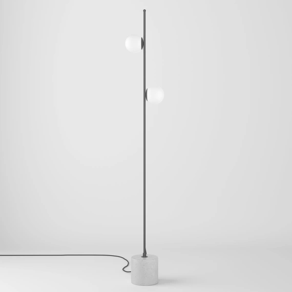 Торшер Bubble F-Black-RAL 9005