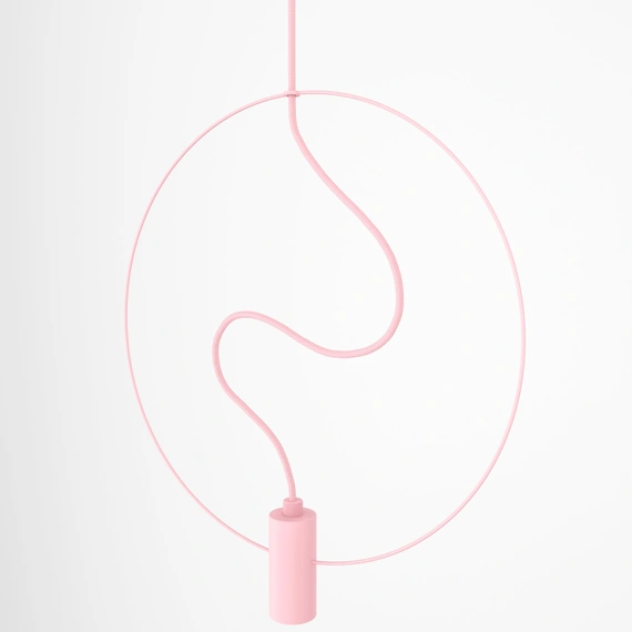 Подвесной светильник Slim-Pink-RAL 3015