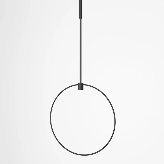 Підвісний світильник Towel holder light-Black-RAL 9005