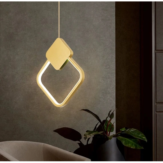Люстра Curly Lamp Gold