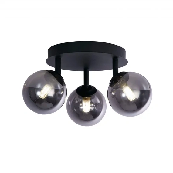 Потолочный светильник Searchlight CROSBY 96913-3BK