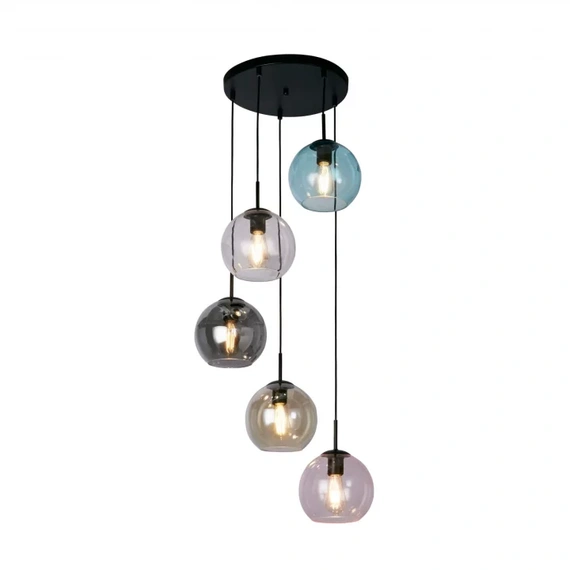 Люстра Searchlight MARDI GRAS 94005-5BK