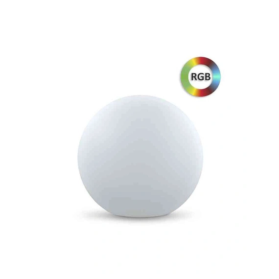 Світильник вуличний Goldlux 311351 Kula Led 3000K + RGB IP65 Wh