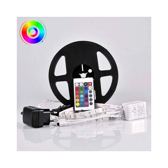 Світлодіодна стрічка Goldlux 314437 RGB 18W IP20 5m Controller