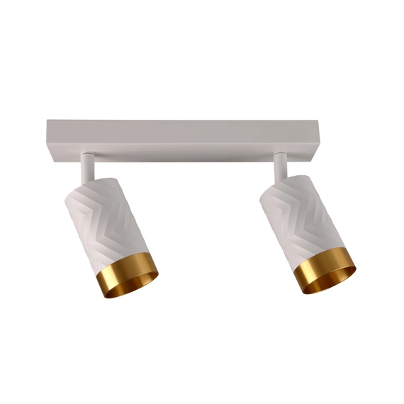 Спот Goldlux 323606 Arras GU10 2x10W IP20 WH