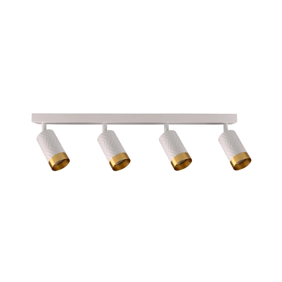 Спот Goldlux 323620 Arras GU10 4x10W IP20 WH