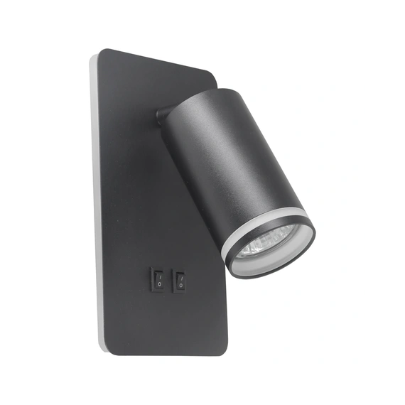Бра Goldlux 324368 Paris GU10+Led 2x10+6W IP20 BK