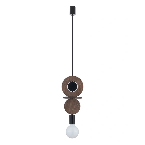 Підвісний світильник Nowodvorski 11175 Drops Wood C E27 1x25W IP20 Br