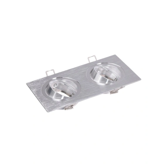 Точечный светильник Goldlux 302151 South GU10 2x8W IP20 Silver