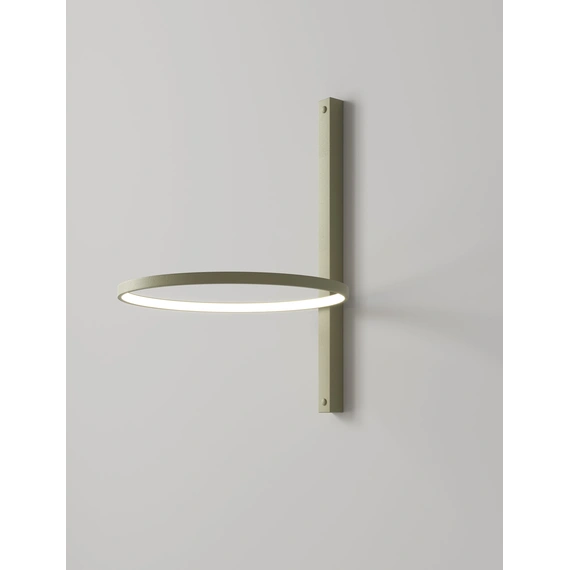 Бра Ring B with cord-Green beige-RAL 1000