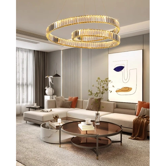 Люстра Pair Circle Crystal