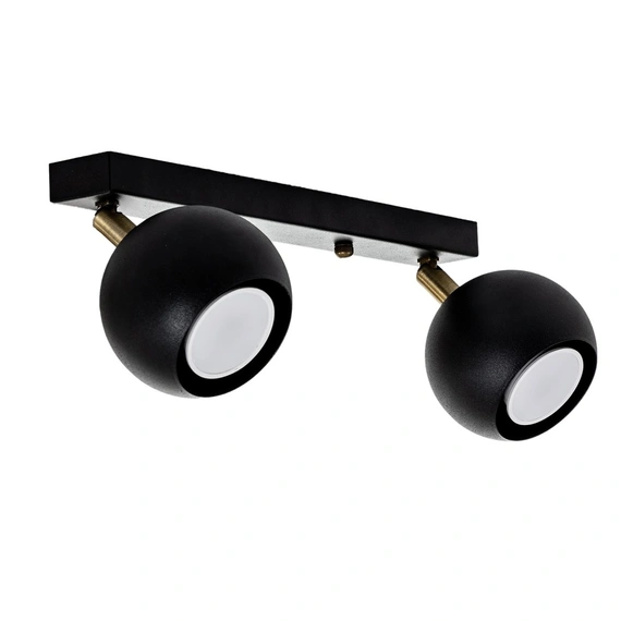 Світильник стельовий (спот) Bowl GU10 L90-2 Black Atmolight