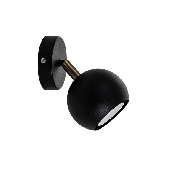 Бра (світильник настінний) Bowl GU10 W90 Black Atmolight
