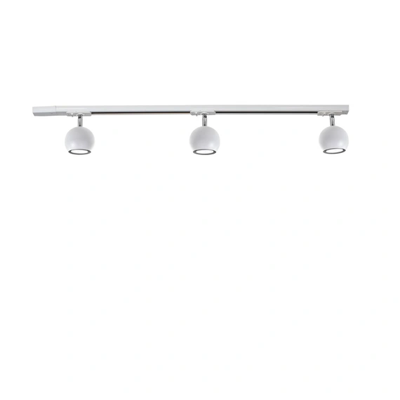 Трековий світильник на три плафони стельовий Track-3 Bowl GU10 TL90-1000-3 White Atmolight