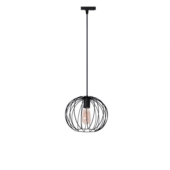Трековий світильник підвісний Тrack Globe TP270-1000 Black Atmolight