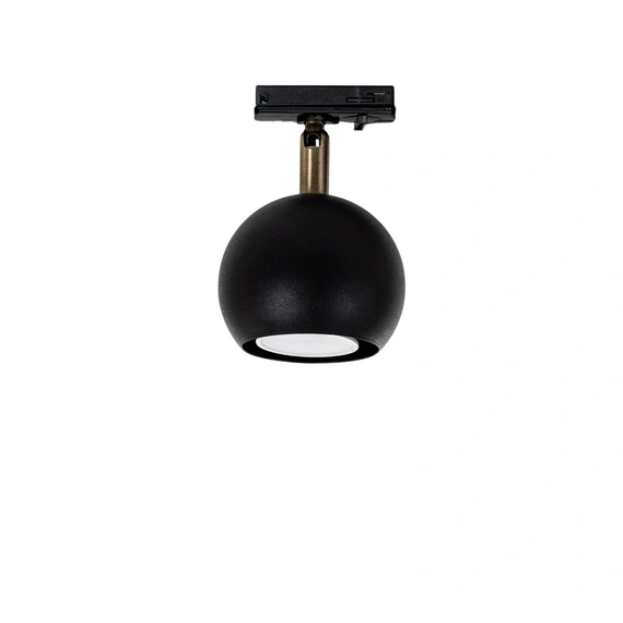 Трековий світильник стельовий Тrack Bowl GU10 TL90 Black Atmolight