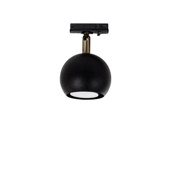 Трековий світильник стельовий Тrack Bowl GU10 TL90 Black Atmolight