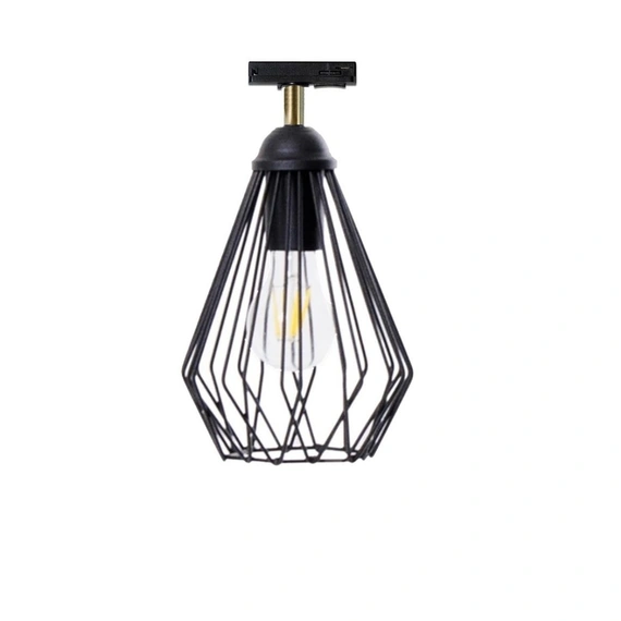 Трековий світильник стельовий Тrack Dribble TL160 Black Atmolight