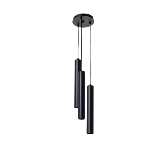 Люстра (світильник підвісний) Chime GU10 СD57-400-3 Black Atmolight