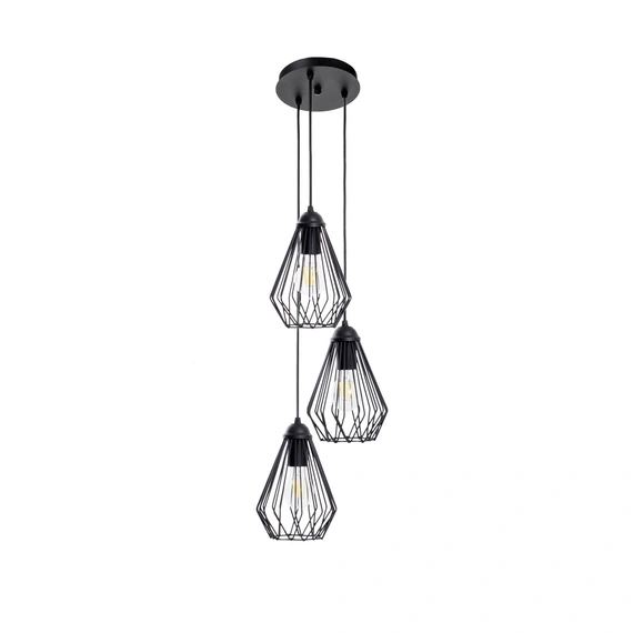 Люстра (світильник підвісний) Dribble CD210-3 Black Atmolight