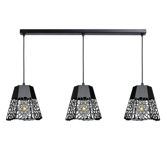 Люстра (світильник підвісний) Floret C170-660-3 Black Atmolight